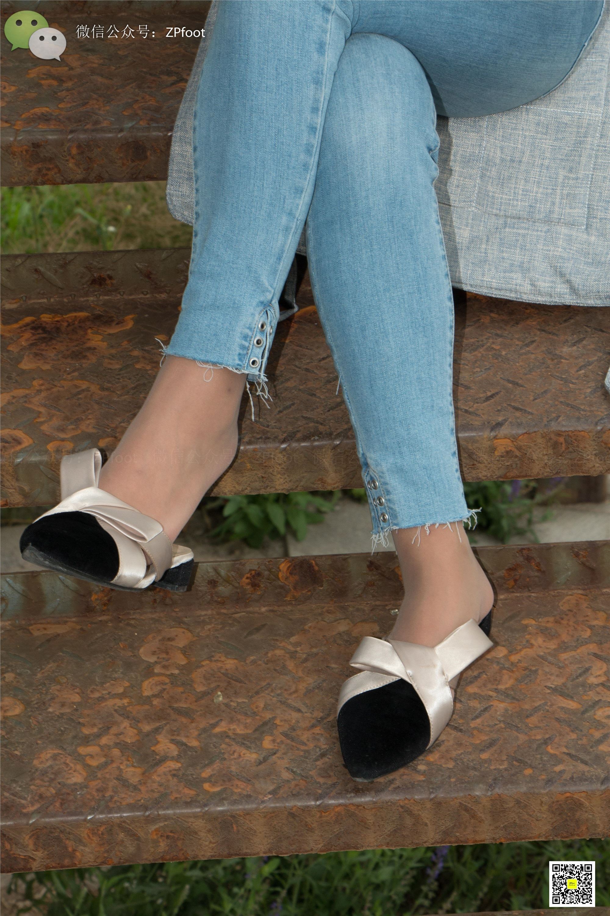 LSS山茶摄影 NO.010 芍药的短丝裸足